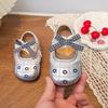 2026Spring style cute embroidered floral princess shoes for baby girls1-3Sweet little toddler with a bow
