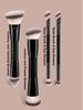 4pcs Professional Dual-Ended Makeup Brush Set - Includes Foundation Brush, Contour Brush, Blush Brush, Powder Brush, Eyeshadow Brush, Concealer Brush