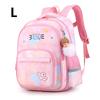Girls' School Backpack with Cute Doll Pendant Gradient Princess Backpack Nylon Student School Bags Suitable for Ages 1-3-6 Book