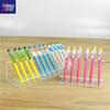 Acrylic Fountain & Ballpoint Pen Display Stand, Transparent Plexiglass Holder