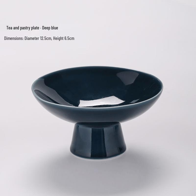 Chaxun Kiln-Glazed Fruit Plate