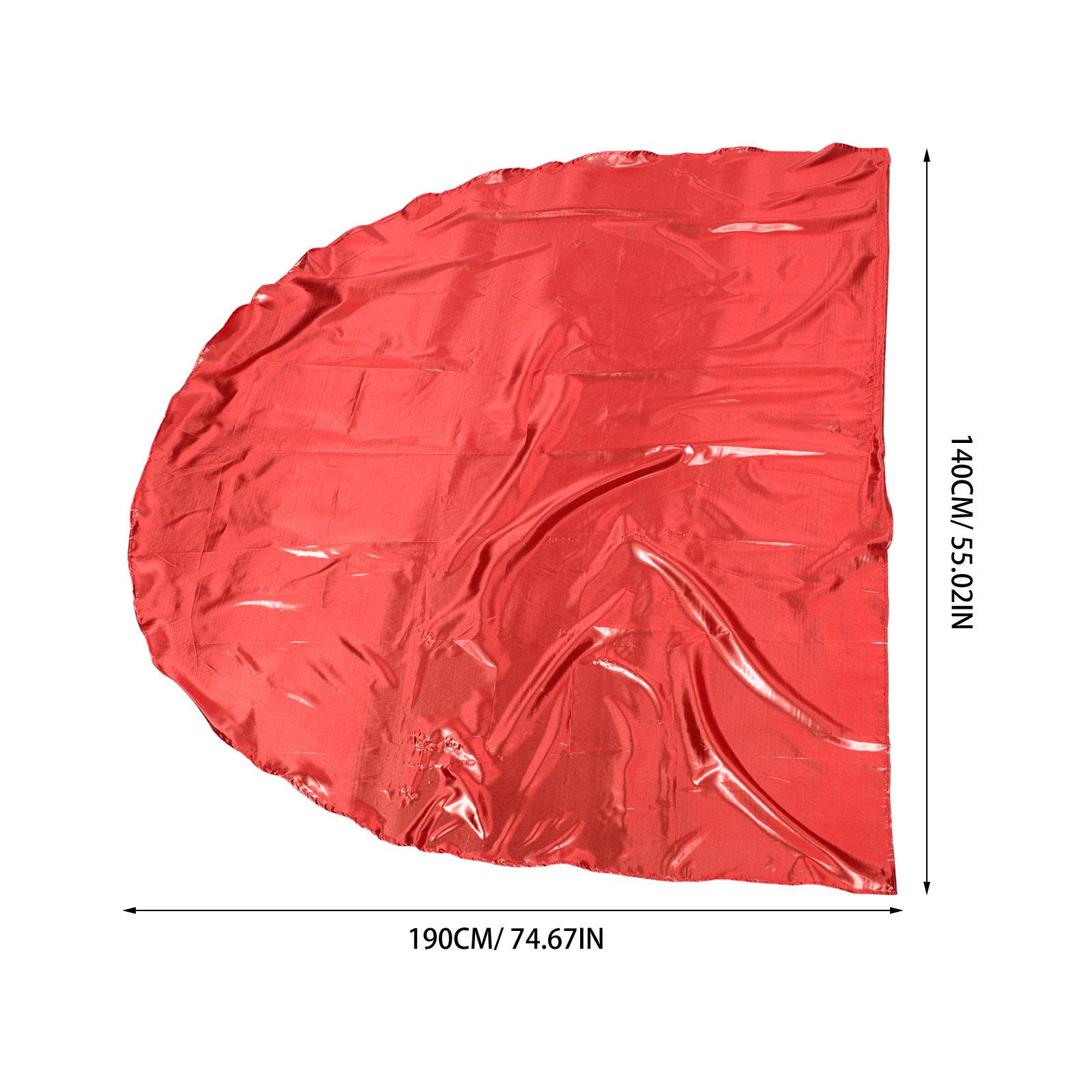 

Semicircle Flag for Dance 190140Cm Lightweight Worship Cloth Kids Practice Banner Red Flags for Performance Worship Decorations красный