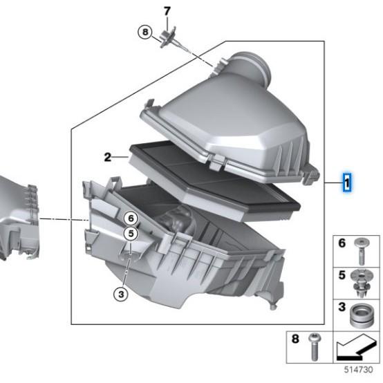 Air Filter Housing for BMW X1 U12