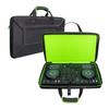 Portable DJ Equipment Storage Bag Multifunctional Compartments Shockproof Carrying Case Suitable for Controllers 