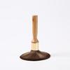 Fiber Hair Cleaning Brush Natural Wooden Handle Barber Tool For Stray Hair Removal And Maintenance