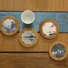 Handmade Rattan Coaster Heat Insulation and Anti-slip Cup Pad Reusable Mug Mat Kitchen Tableware Set Table Protector Accessories
