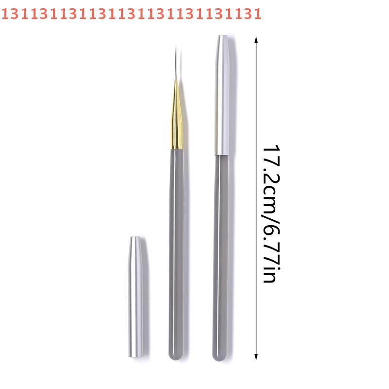Pensule Liner pentru Nail Art Pensulă Gel pentru Unghii Extrem de Fină Pensulă pentru Pictură Lac de Unghii Desen Design Nail Art