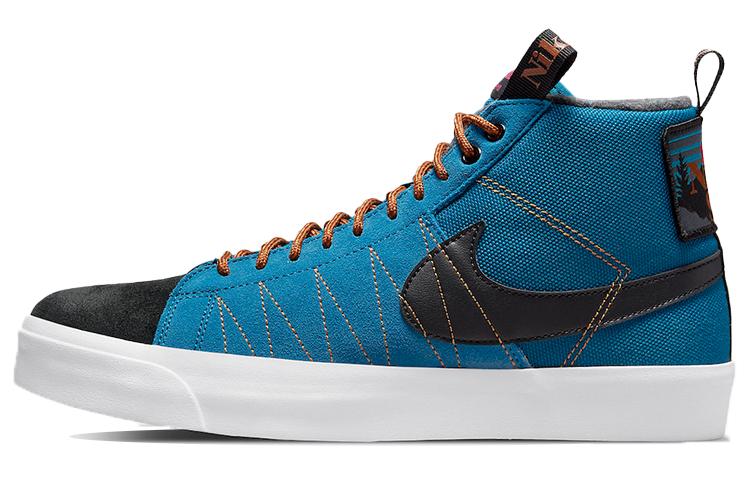 Nike Sb Zoom Blazer Mid Prm Marina Pecan DC8903-400 36