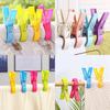 Universal Plastic Laundry Clips With Durable Design For Bedding And Clothing Drying