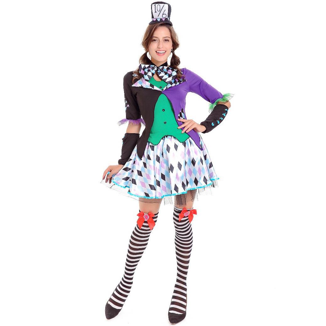 

M-XL Костюм Волшебницы Алисы, костюм тренера феи на Хэллоуин M