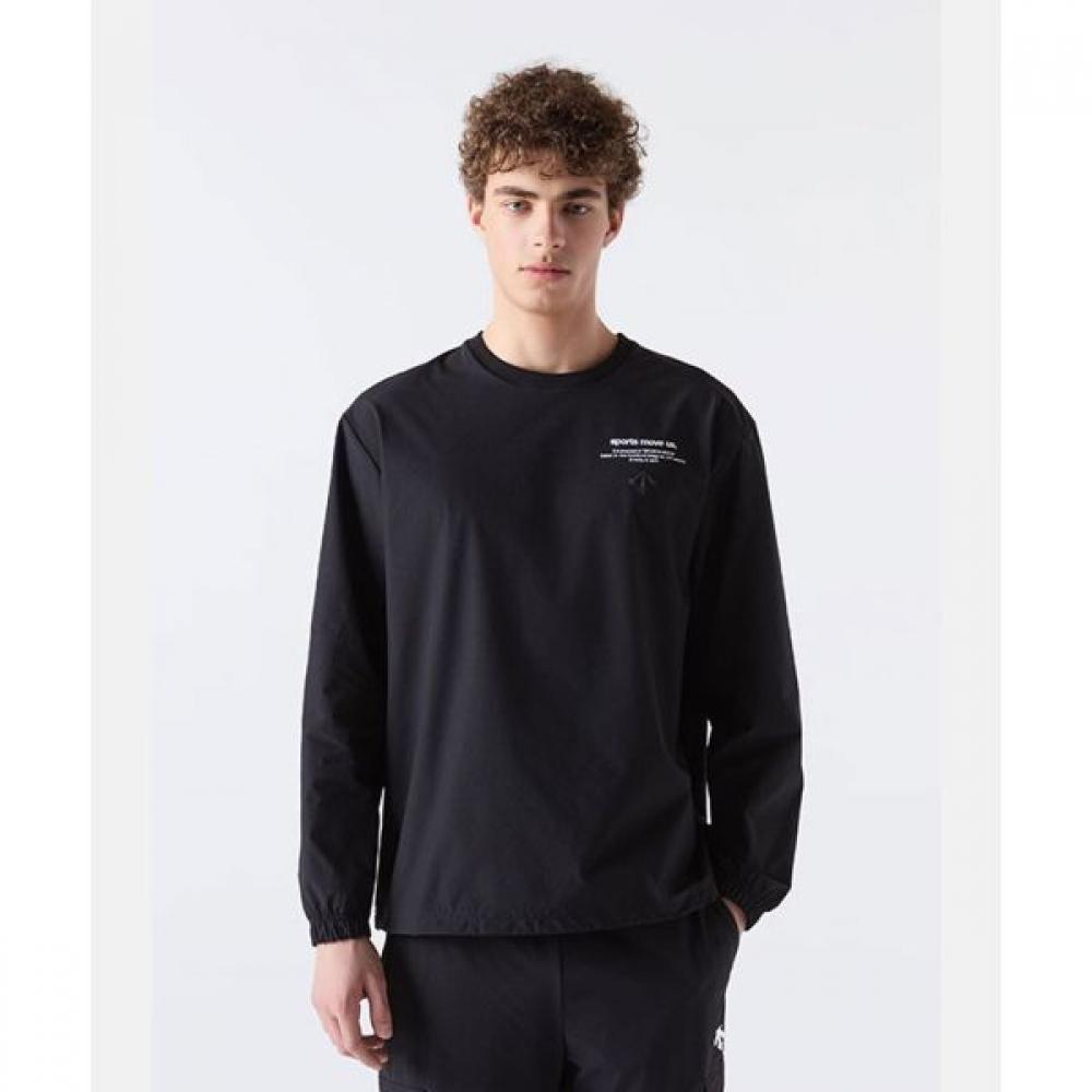 

Descente Nylon Woven Sweatshirt Black BLK0BLACK/100