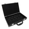Billiard Balls Storage Box Aluminum Alloy Frame Waterproof PU Cover Lightweight Portable Pool Ball C