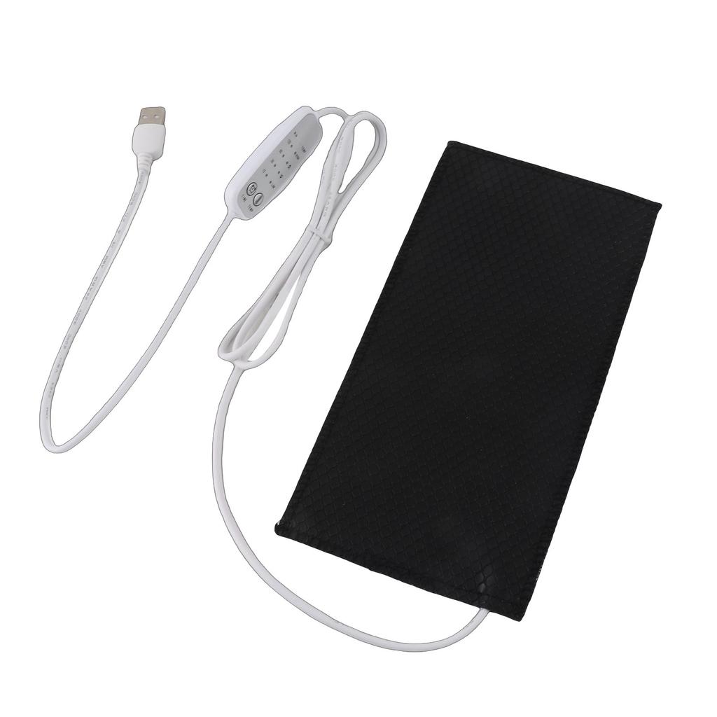 Temperature Regulating Heating Pad 4 Gear USB Power Waterproof Electric Cloth Heater DC5V