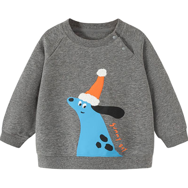 

Kids Comfort Stretch Cartoon Long Sleeve Top 80
