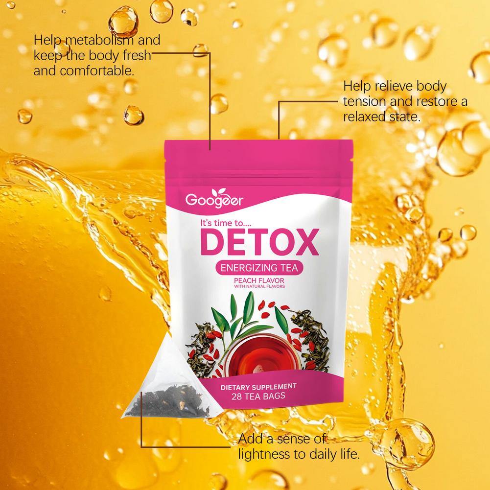 28-84pcs Googeer Herbal Detox Tea Slimming Body Enhance Immunity Fat Burning Shaping Curves Weight Loss Tea for Tighten Abdomen