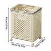 Clothes Hamper With Wheels Foldable Wheeled Laundry Basket 36x47cm/14x18 Inches Large Clothes Hamper Wheeled Laundry Basket For