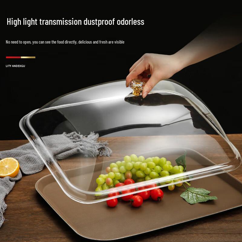 Copertura Antipolvere Trasparente Rotonda per Alimenti Yimeide 31cm