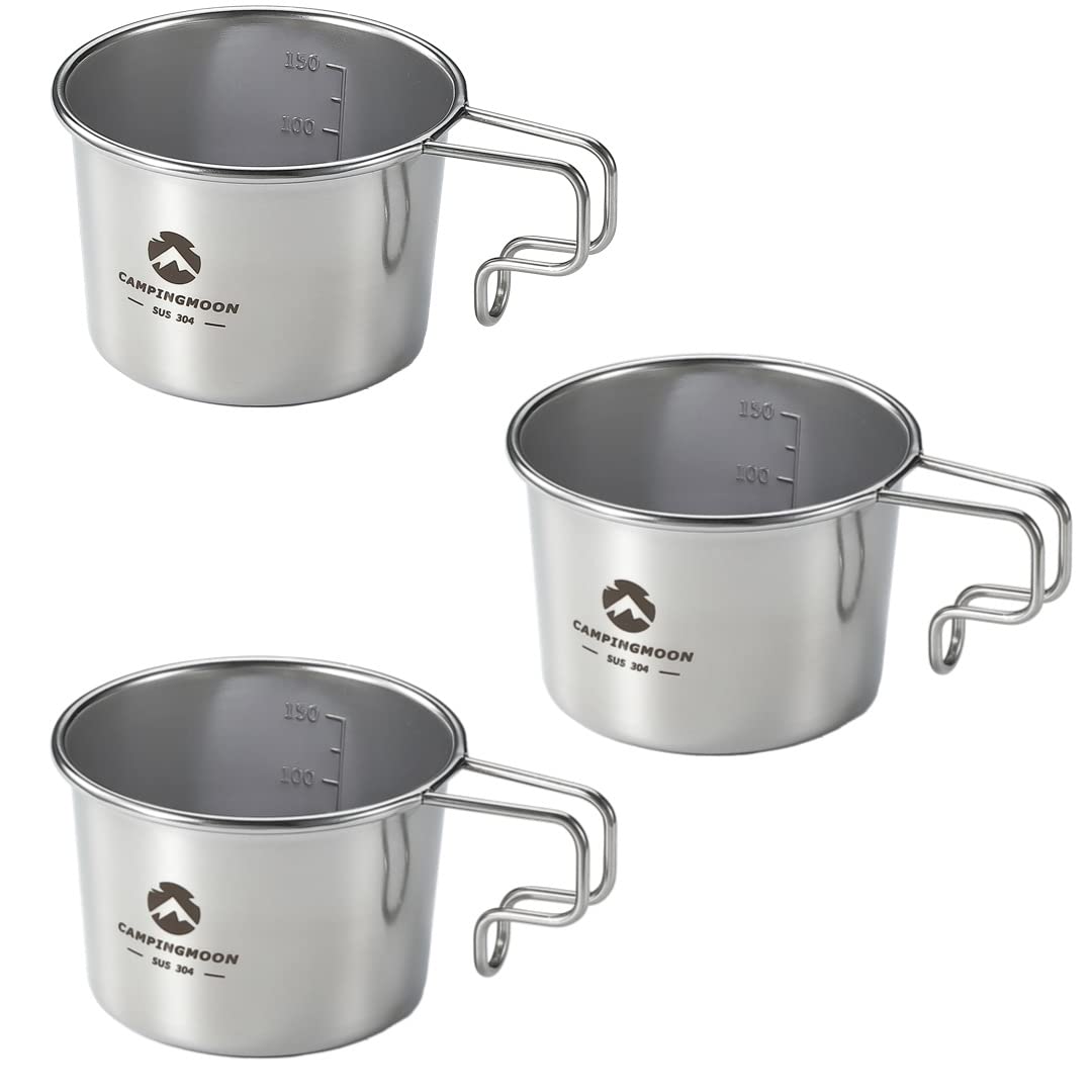КРУЖКА ДЛЯ КЕМПИНГА MOON Solo Mug S Кемпинговые кружки, 160 мл, Набор из 3 шт., SOLO MUG S-180-3P