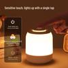 Rechargeable Touch LED Night Light: Bedside, Wake-Up, Dorm, or Sleep Atmosphere Desk Lamp