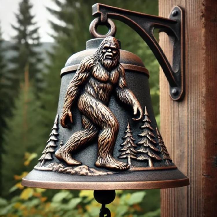 Vintage Farmhouse Doorbell Welcome Door Decoration Gorillas Shape Garden Front Door Bells For Front Door Garden Sheds