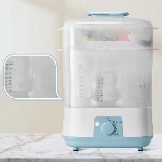 Bottle Sterilizers And Dryer Electric Steam Bottle Sterilizers Baby Bottle Sanitizer Quick Drying Bottle Sanitizer for Baby Bottles And Pacifiers