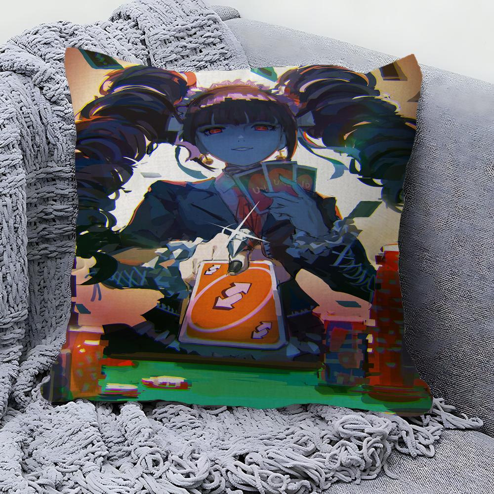 Danganronpa Kissenbezug Kissenbezug Wohnzimmer Sofa Heimdeko Kundenspezifisch