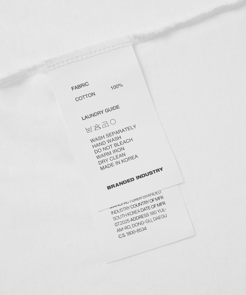 Beulaendideu Soft Crop T-Shirt [White]