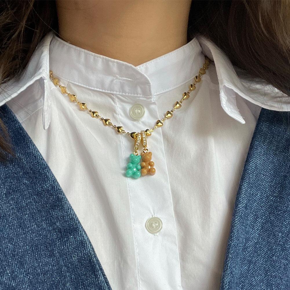 Корейский красочный милый мультяшный медведь — фото 8