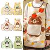 Waterproof Workwear Apron Breathable Kitchen Cooking Apron Washable Hands Baking Apron  Home Use