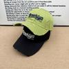 Brooklyn Ripped Baseball Cap Women's American Retro Old Edged Letter Soft Top Face Small Shade Cap