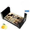 1010 Tableware 24-piece Set 6-person Knife, Fork and Spoon Four-piece Gift Box Set Stainless Steel