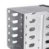 5 Slot 3.5 pollici SATA SAS Gabbia Rack per Hard Disk Vasso Caddy con Spazio per Ventola