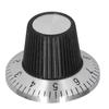 50Pcs Potentiometer Dial Knob Plastic Control Knobs Caps Replacement with 6mm Shaft BEMC1