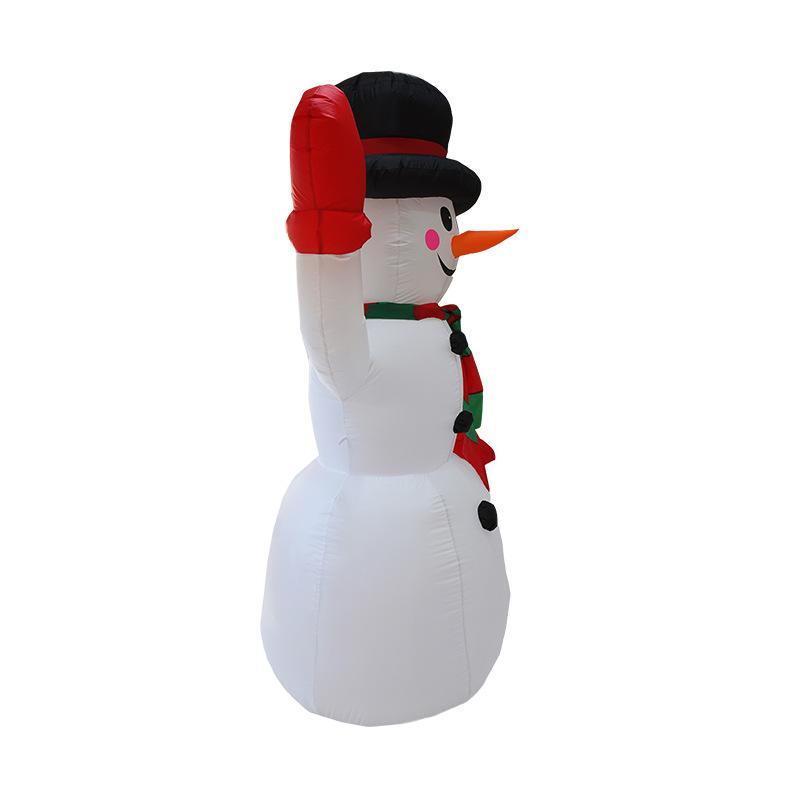 Best Selling Inflatable Christmas Snowman Santa Claus Yard Decoration Wholesale