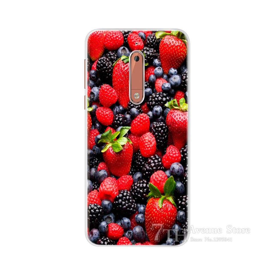 For Nokia 5 Case 5.2" Cartoon Soft Silicone TPU Phone Case For Nokia 5 Nokia5 Global Dual TA-1024 TA-1053 TA-1044 Back Cover