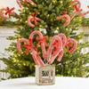 Cartoon Christmas Candy Canes Pendant Christmas Tree Lollipop Decoration  Party Favors