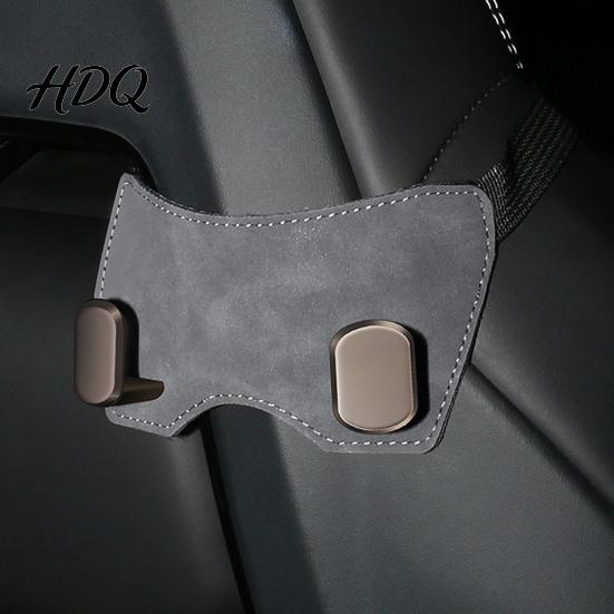 Hidden Auto Interior Hook Universal Car Seat Headrest Hook Metal Back Hooks Hanger SUV Storage Organizer for Purse Handbag Coat Grocery