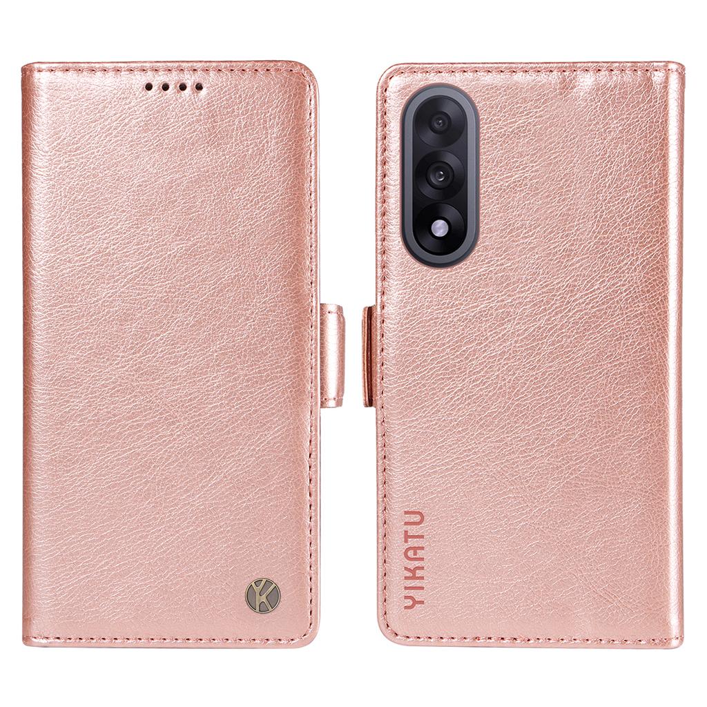 For OnePlus Nord 5 5G/OnePlus Ace 5 Ultra 5G Case YIKATU YK-007 Litchi Texture PU Leather Wallet Phone Cover
