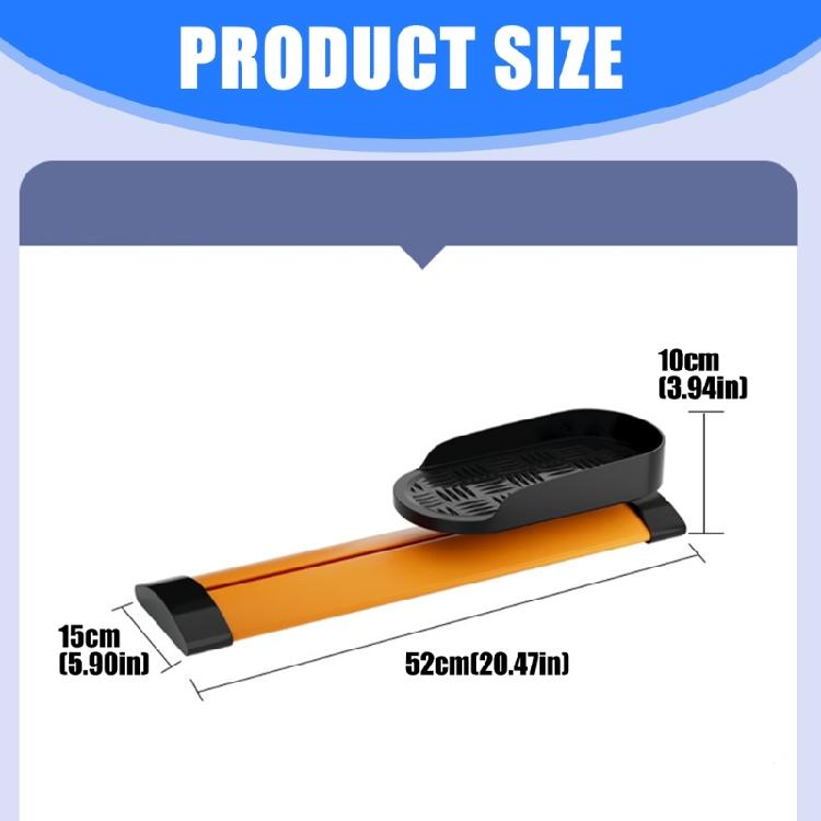 1 Pair Simple To Move Stepper Quiet Stepping Machine ABS Texture for Tight Spaces Offering Even and Balanced Execution