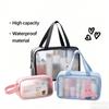 Waterproof Clear Cartoon Cosmetic Bag Storage Box Laundry Bag Travel Toiletries Storage Organizer