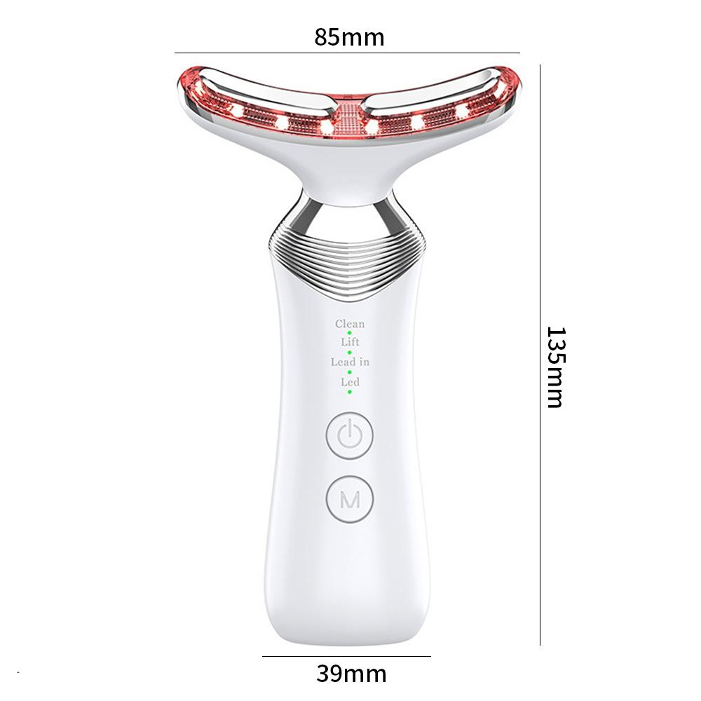 4 Color Neck Face Beauty Device Vibration Massage for Personal Ccare Skindion Home Use Beauty Face Lifting Tighten Skin Care