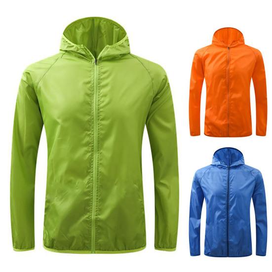 Outdoor Jacket Quick Dry Simple Long Sleeve Thin Solid Color Women Coat for Jogging