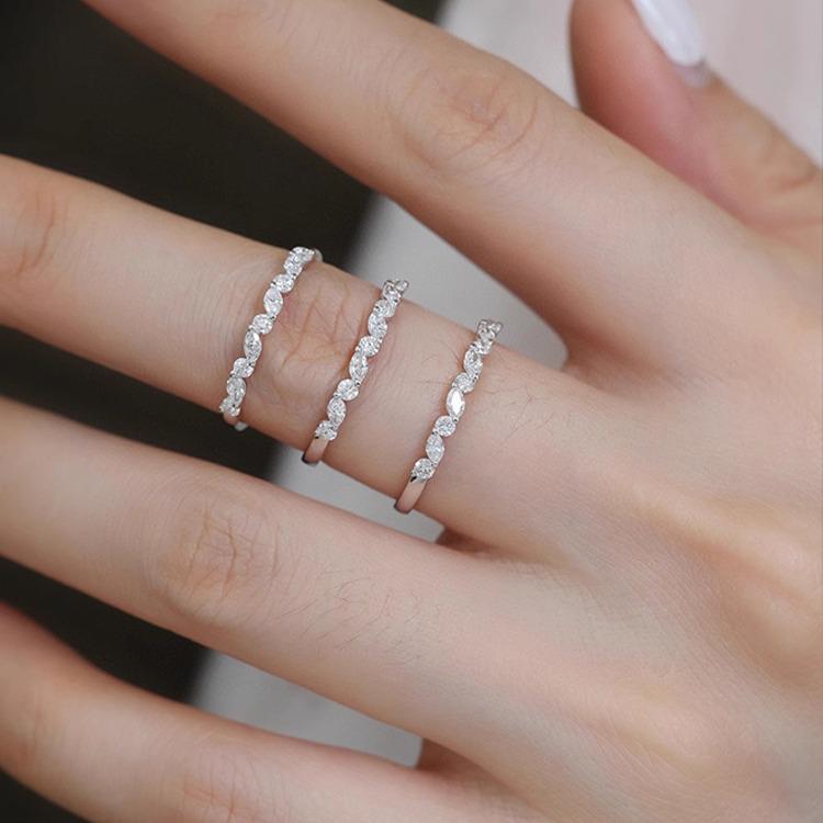 Red Elk Women's s925 Sterling Silver Versatile Ring - Light Luxury, Exquisite Fashion, and Unique Style.