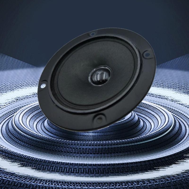 Compactly 3Inch Full Ranges Treble Speaker 4Ohm Impedance 90dB Sensitivity Loudspeaker Aluminum Frame For Home Theater