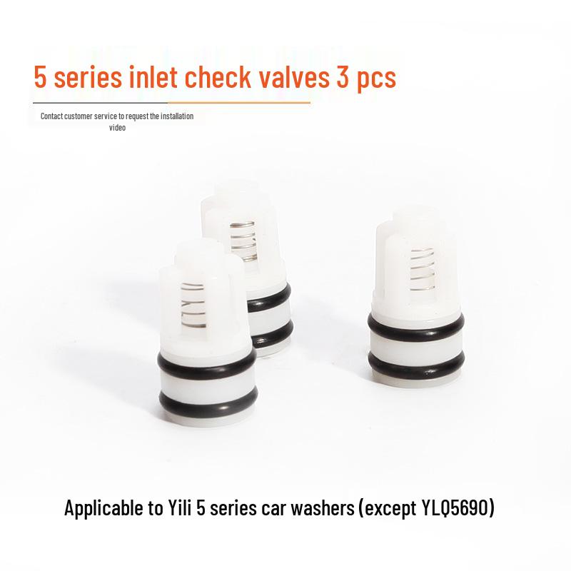 Accessori per lavatrici per auto Yili: Anello di tenuta, spazzola di carbone, valvola di troppo pieno, microinterruttore, valvola unidirezionale.