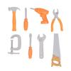Dzieci Zestaw Narzędzi do Naprawy Symulowana Wiertarka Młotek Klucz Śrubokręt Niekończąca się Zabawa Wczesna Nauka Dzieci
