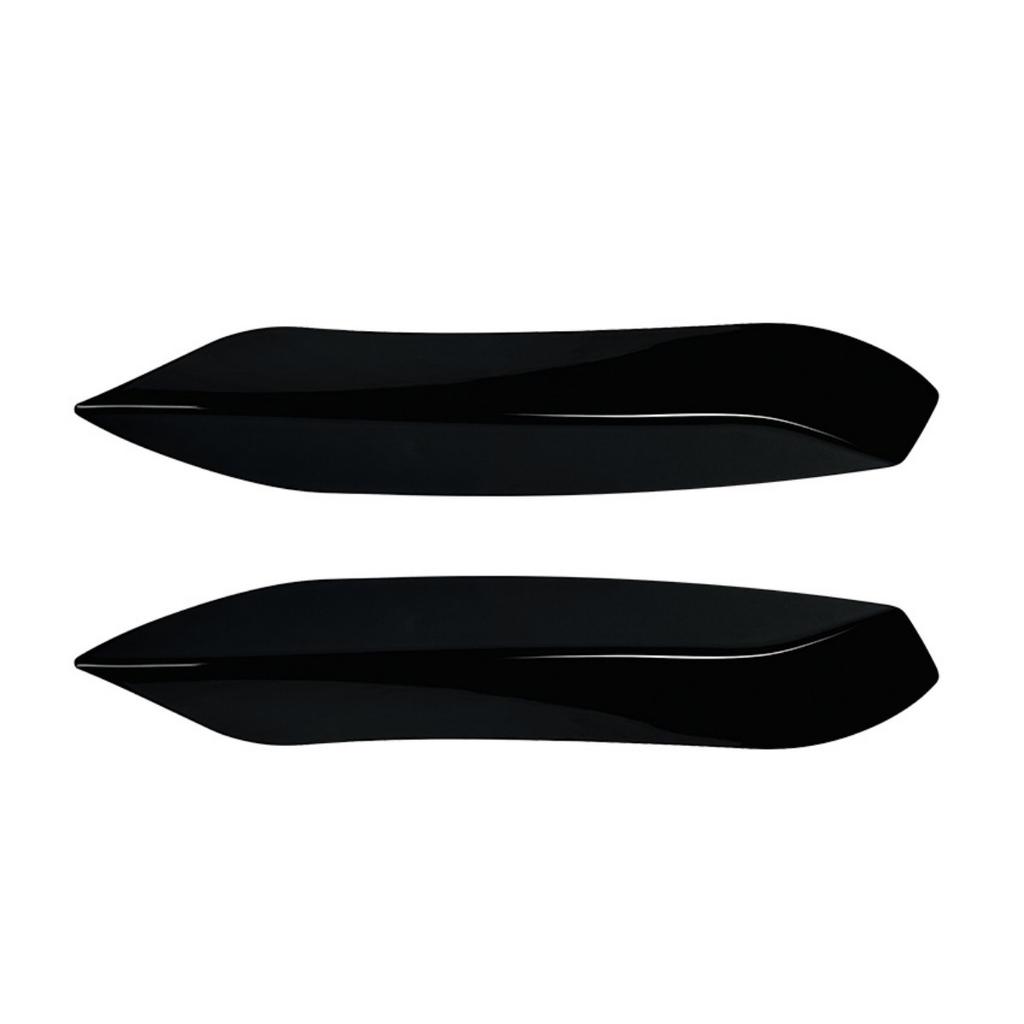 Carbon Look/Black For BMW F80 M3 2014-2019 F82 F83 M4 2015-2020 Front Bumper Splitter Canards Apron Side Spoiler Body Kit Cover