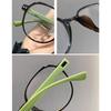 Oversized Round Anti Blue Light Reading Glasses Fashionable Versatile Presbyopia Eyewear Women Men Simple Blue Light Blocking Computer Glasses