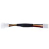 Quiet Mode Cable Adapters  Speed Reduction Solution Quiet  Adapters  Reduce  & Noise Rank Upgrades for PC Case Fan 