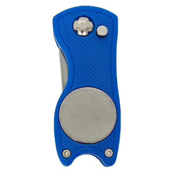 

Golf Divot Repair Tool Stainless Steel Foldable Green Fork Tool Golf Accessories Men Women Golfer Enthusiasts Gift синий